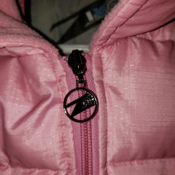 Zivo World Outerwear Down Feather Puffy Vest Pink - Picture 3 of 7